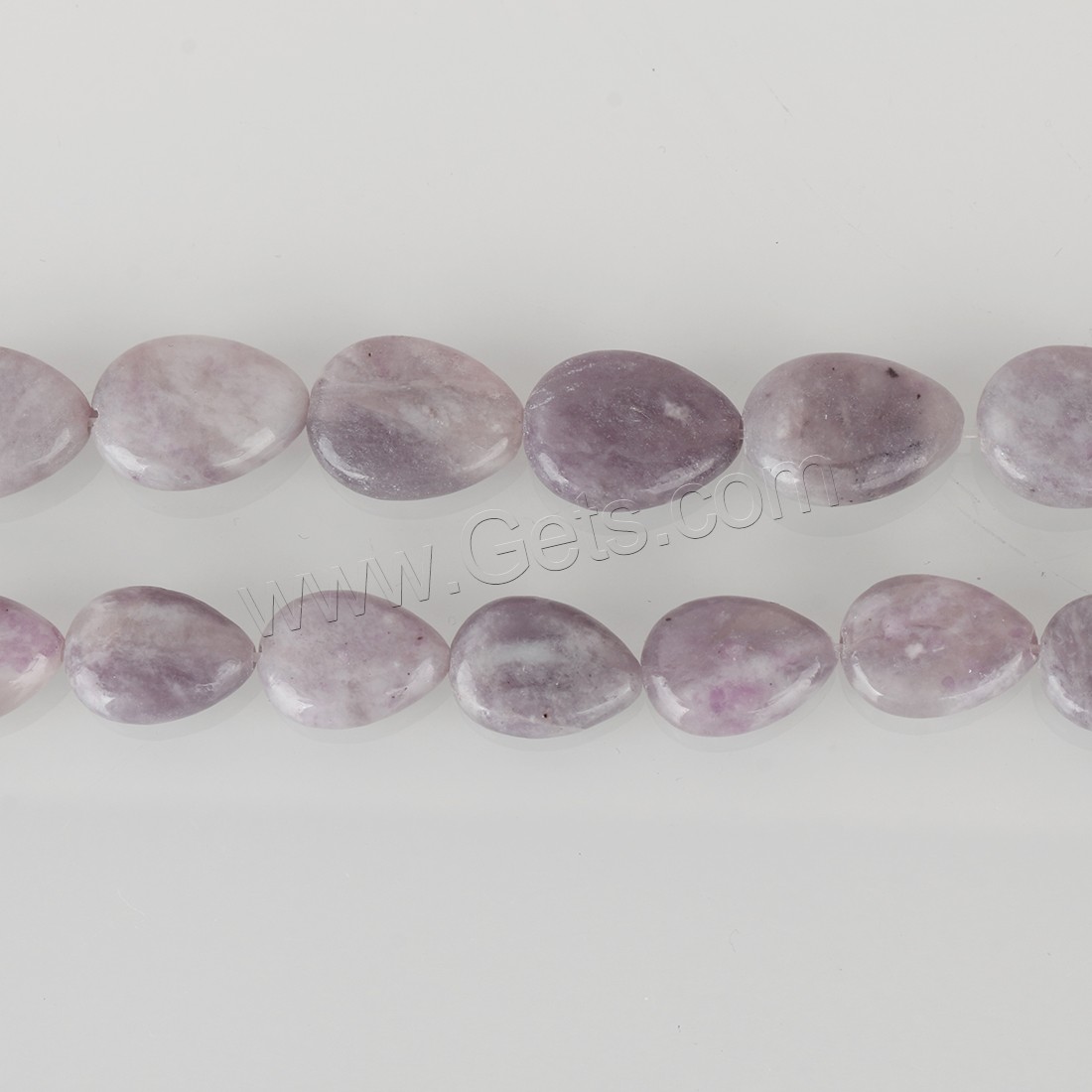 Natürlicher Turmalin Perlen, Tropfen, verschiedene Größen vorhanden, Rosa, Länge:ca. 16 ZollInch, verkauft von Strang