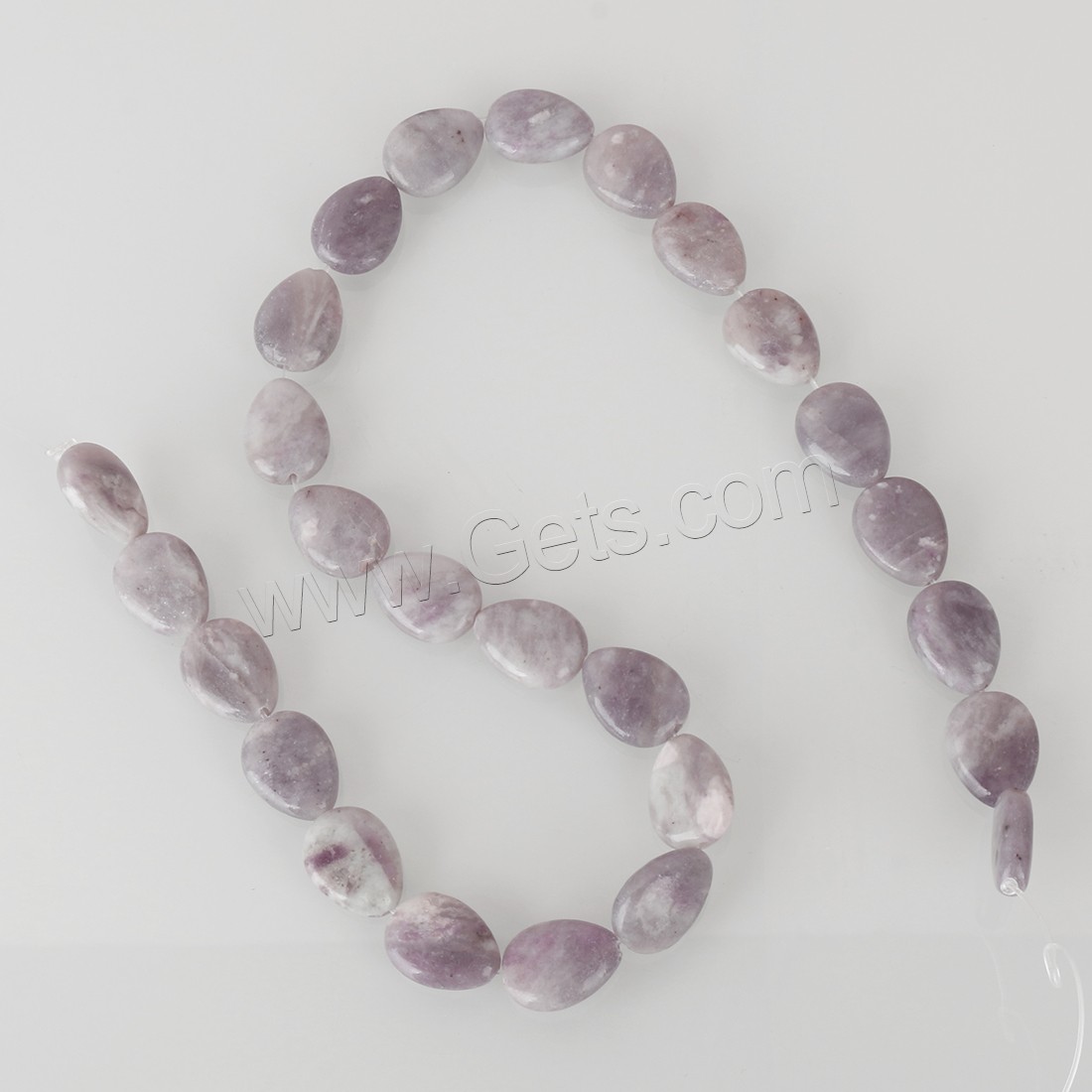 Natürlicher Turmalin Perlen, Tropfen, verschiedene Größen vorhanden, Rosa, Länge:ca. 16 ZollInch, verkauft von Strang