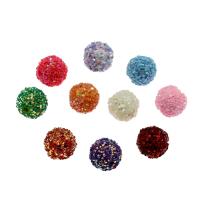 Acryl Schmuck Perlen, rund, verschiedene Größen vorhanden, keine, Bohrung:ca. 2mm, verkauft von Tasche