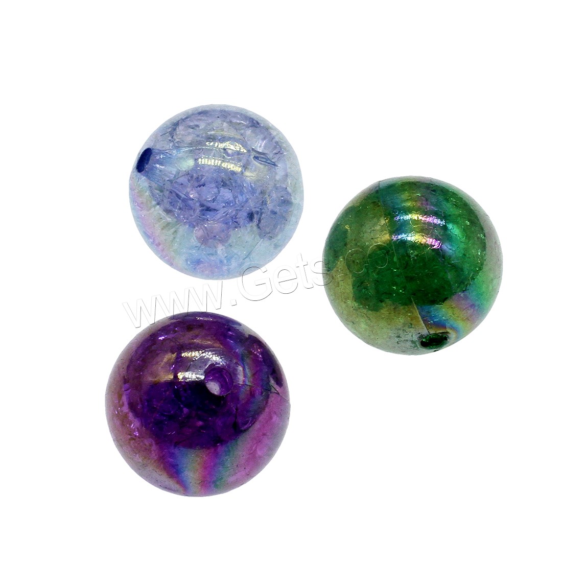 Harz Perlen Schmuck, rund, verschiedene Größen vorhanden, keine, Bohrung:ca. 2mm, verkauft von Tasche