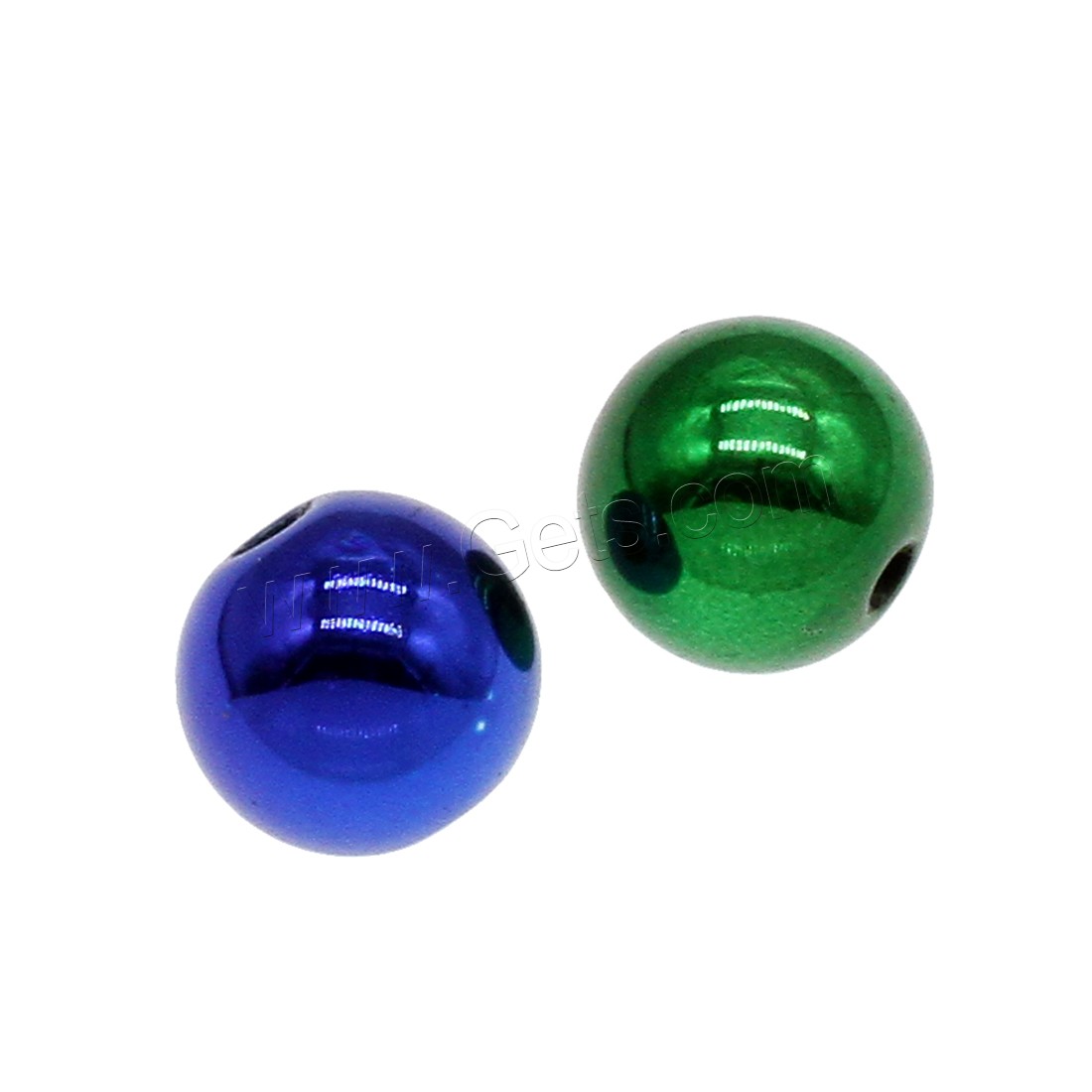 Harz Perlen Schmuck, rund, verschiedene Größen vorhanden, keine, Bohrung:ca. 2mm, verkauft von Tasche