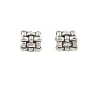 Zinc Alloy European Beads, antique silver color plated Approx 4.5mm 