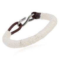 Linen Bracelet, plated, fashion jewelry & for man 21.5cm Approx 8.46 Inch 