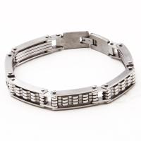 Stainless Steel Bracelet, plated, fashion jewelry & for man, 10mm .66 Inch 
