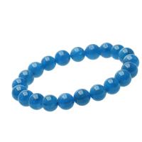 Apatites Bracelet, with Moonstone, Unisex & radiation protection, blue, 18cm 
