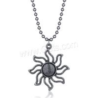 Stainless Steel Jewelry Necklace, Titanium Steel, fashion jewelry & for man 45cm 
