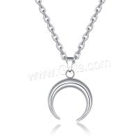 Stainless Steel Jewelry Necklace, Titanium Steel, fashion jewelry & for woman, 50.8cm 