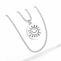 Stainless Steel Jewelry Necklace, Titanium Steel, fashion jewelry & for woman, 70cm 