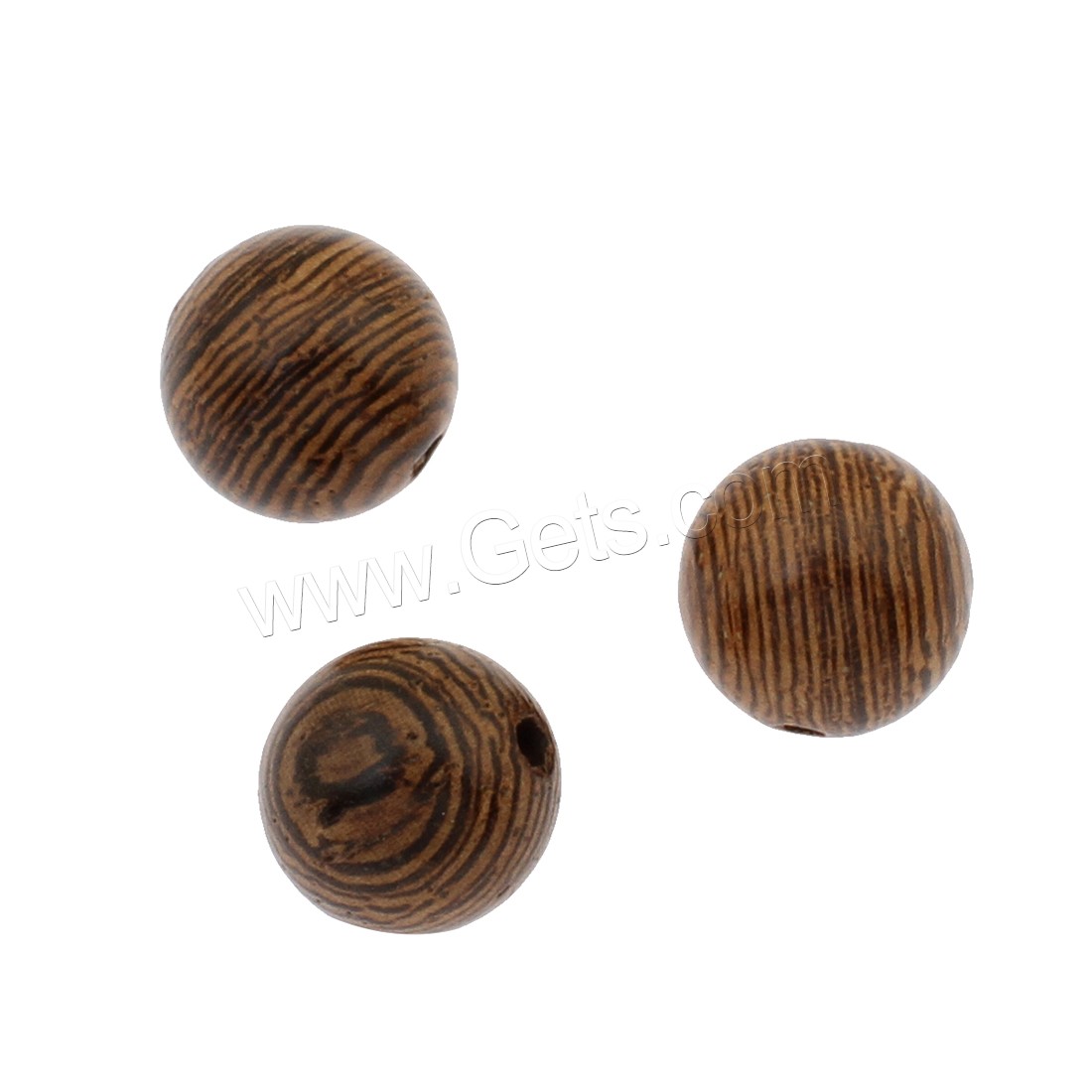 Wood Beads, Round, different size for choice, Hole:Approx 1mm, Sold By Bag