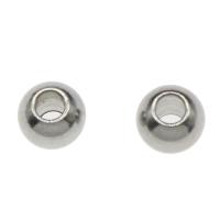 Stainless Steel Beads, Round Approx 2.7mm 