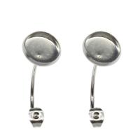 Stainless Steel Earring Stud Component original color  