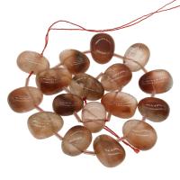 Red Aventurine Bead, Oval Approx 1mm, Approx 