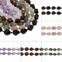 Perles de pierre gemme mixte, différents matériaux pour le choix Environ 1mm, Environ Vendu par brin