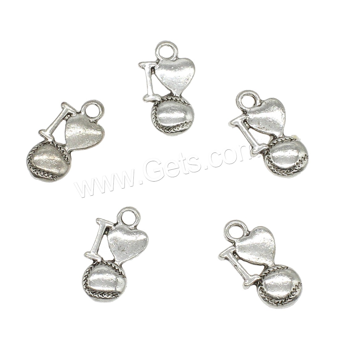 Bijoux pendentifs en Zinc alliage , alliage de zinc, Placage, bijoux de mode & DIY, plus de couleurs à choisir, 9x16.5x2.5mm, Trou:Environ 1.9mm, Environ 1111PC/kg, Vendu par kg