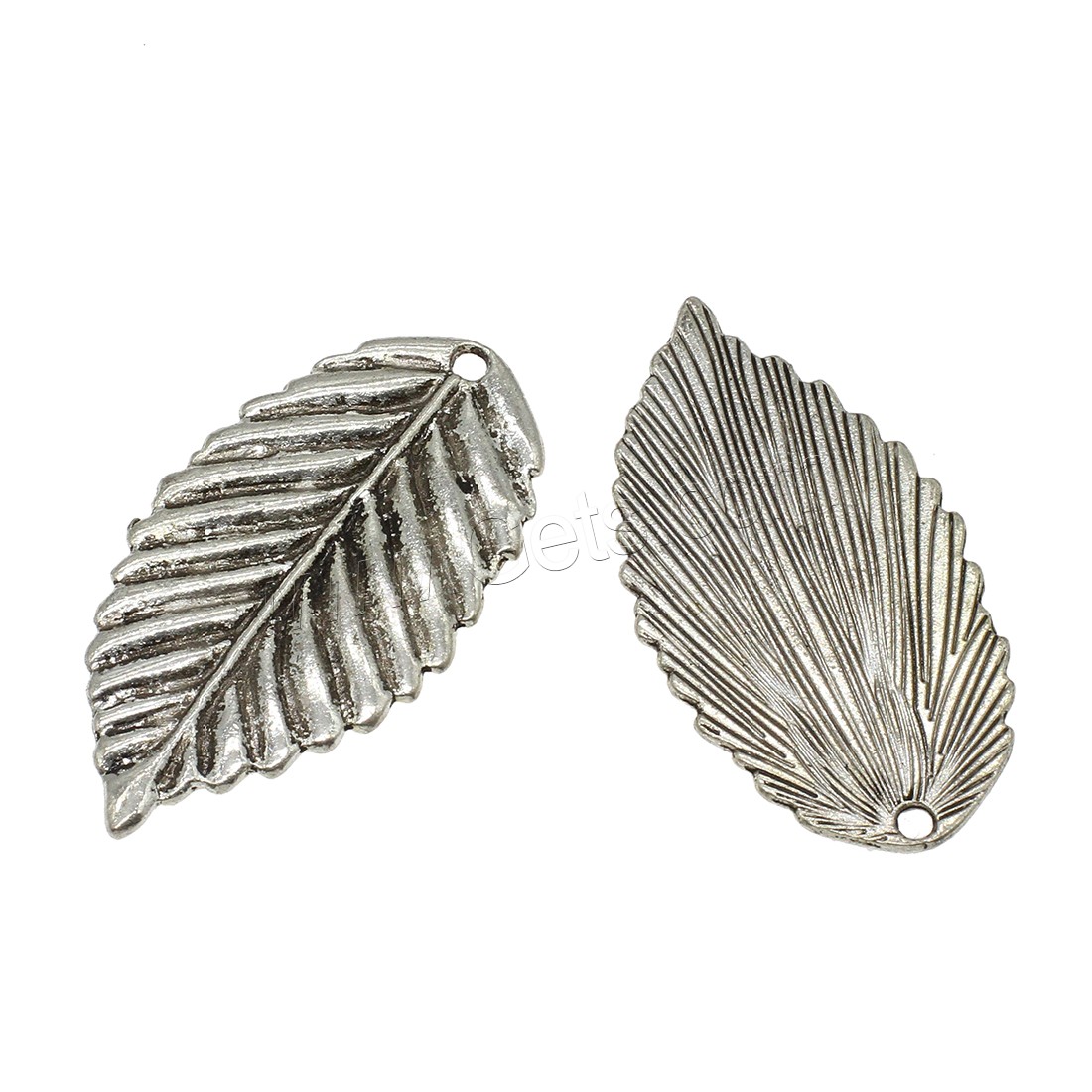 Zinc Alloy Leaf Pendants, plated, more colors for choice, 26.5x50.5x1.7mm, Hole:Approx 2.5mm, Approx 147PCs/KG, Sold By KG