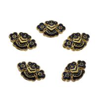 Enamel Zinc Alloy Beads, plated Approx 1.3mm 