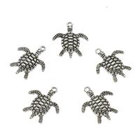 Zinc Alloy Animal Pendants, Turtle, plated Approx 1.8mm, Approx 
