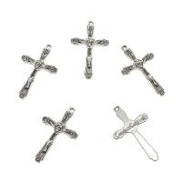 Zinc Alloy Cross Pendants, Crucifix Cross, plated Approx 1.4mm, Approx 