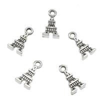 Zinc Alloy Building Pendants, Eiffel Tower, plated Approx 1.8mm, Approx 