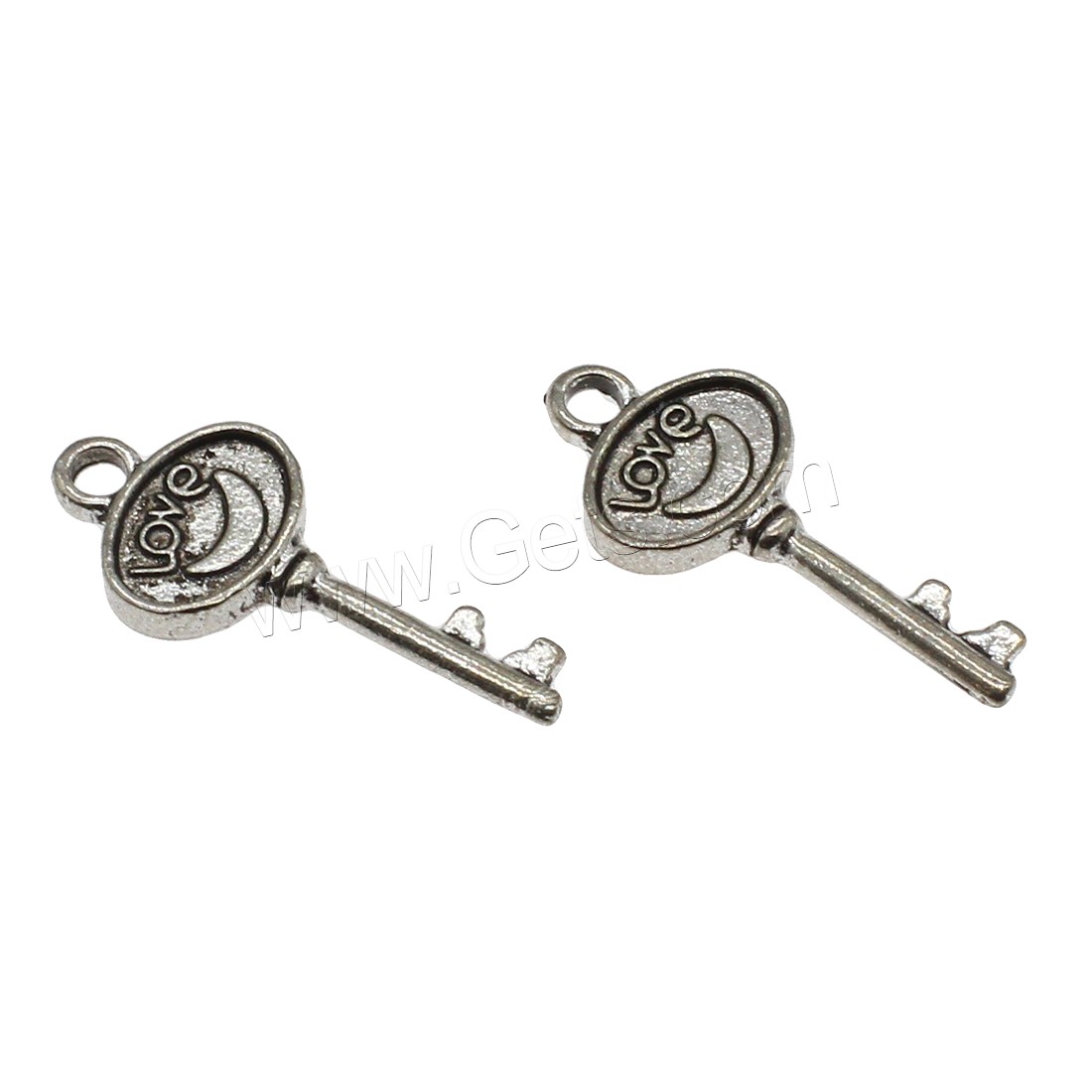 Zinc Alloy Key Pendants, plated, more colors for choice, 12x29x3mm, Hole:Approx 2.3mm, Approx 526PCs/KG, Sold By KG