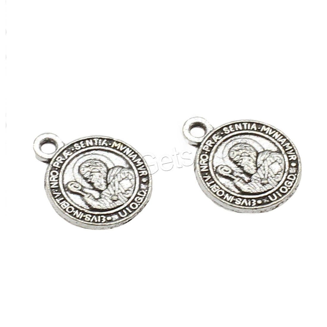 Zinc Alloy Jewelry Pendants, plated, more colors for choice, 12x15x1.7mm, Hole:Approx 1.5mm, Approx 1000PCs/KG, Sold By KG