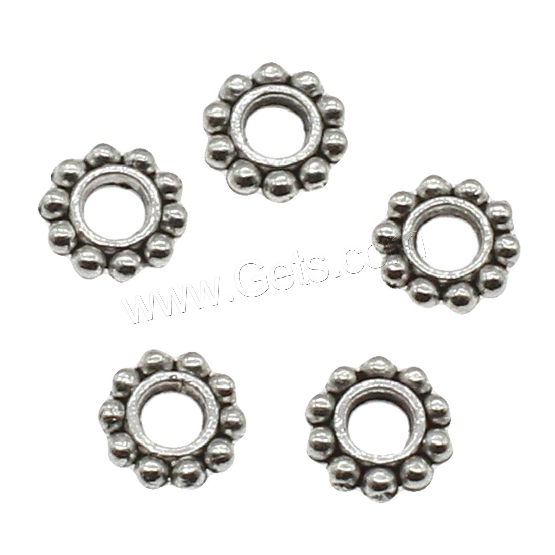 Zinc Alloy Spacer Beads, plated, more colors for choice, 6x1.5mm, Hole:Approx 2.4mm, Approx 5000PCs/KG, Sold By KG