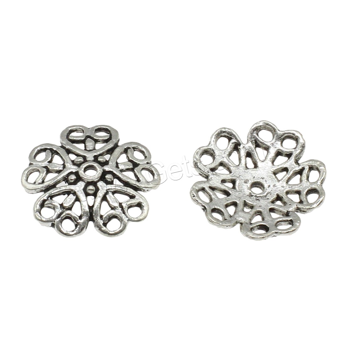 Zinc Alloy Bead Caps, plated, hollow, more colors for choice, 18x3.5mm, Hole:Approx 1.5mm, Approx 588PCs/KG, Sold By KG