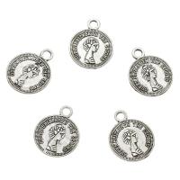 Zinc Alloy Jewelry Pendants, plated Approx 2mm, Approx 