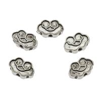Zinc Alloy Jewelry Beads, plated Approx 1.7mm, Approx 