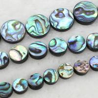 Abalone Shell Beads, Round Approx 1mm 
