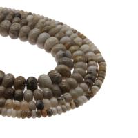 Natürliche Streifen Achat Perlen, verschiedene Größen vorhanden, Bohrung:ca. 1mm, Länge:ca. 14.9 ZollInch, verkauft von Strang