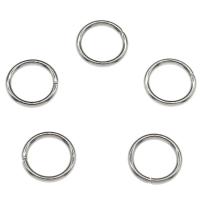 Saw Cut Stainless Steel Closed Jump Ring  original color 