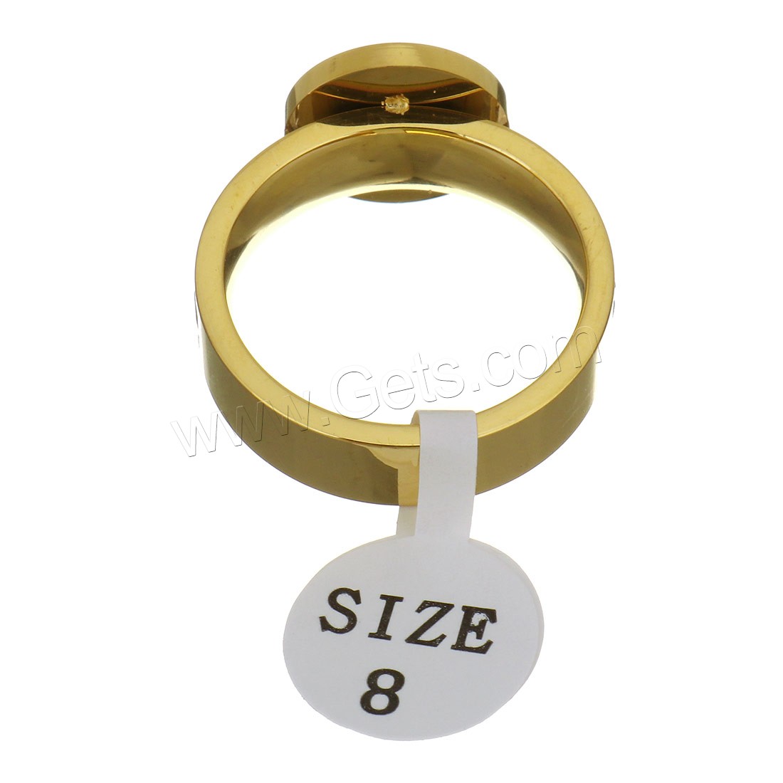 Нержавеющая сталь Rhinestone палец кольцо, нержавеющая сталь, с клей & канифоль, Другое покрытие, разный размер для выбора & Женский, Много цветов для выбора, 12.5mm, продается PC