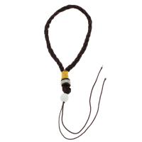 Nylón Cordón para Pulsera, con Perlas plásticas, con 3.5cm extender cadena, Bricolaje, 155mm, longitud:6.2 Inch, 100Strandfilamento/Bolsa, Vendido por Bolsa