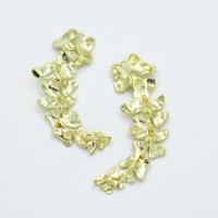 Brass Flower Pendants, plated, durable & fashion jewelry & DIY 