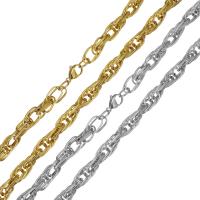 Stainless Steel Chain Necklace, plated, fashion jewelry & Unisex 8mm Approx 23 Inch 