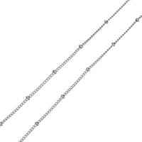 Stainless Steel Chain Jewelry, original color, 1.6mm 