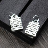 Sterling Silver Pendants, 925 Sterling Silver, DIY & hollow Approx 2-3mm 