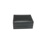 Paper Cufflinks Gift Box, Square, portable & durable, black 