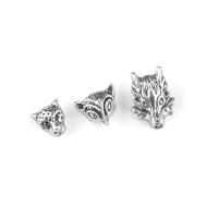 Zinc Alloy Animal Beads, antique silver color plated Approx 1mm 