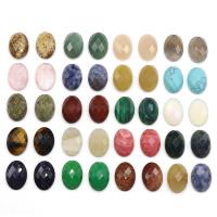 Кабошоны из драгоценных камней, Полудрагоценный камень, различные материалы для выбора & граненый, 18*13mm, продается PC