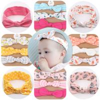Fashion Baby Headband, Polyester and Cotton, handmade, Korean style & for children 190mm 