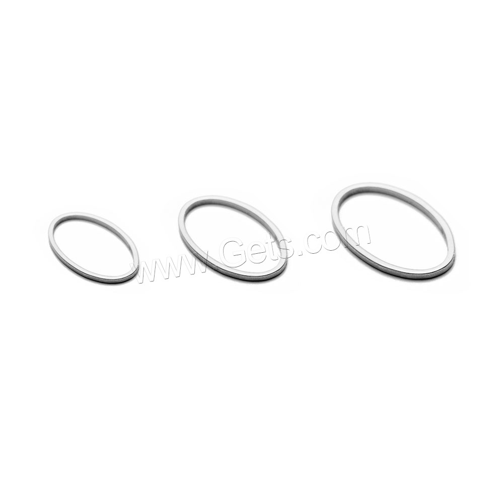Stainless Steel Jewelry Findings, plated, different size for choice & hollow, more colors for choice, 50PCs/Bag, Sold By Bag