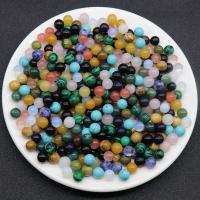 Mixed Gemstone Beads, plated, fashion jewelry & DIY 8mm 