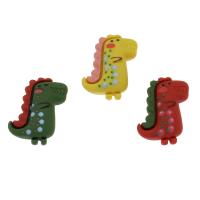 Cabujón de animal de la resina, Dinosaurio, más colores para la opción, 21x13x7mm, 500PCs/Bolsa, Vendido por Bolsa