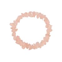 Rose Quartz Bracelet, fashion jewelry & for woman, pink Approx 6.2 Inch 