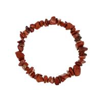 Jaspe rouge bracelet, bijoux de mode & pour femme, henné Environ 6.2 pouce, Vendu par brin