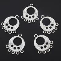 Zinc Alloy Charm Connector, platinum color plated, durable & 1/5 loop Approx 2.5mm, Approx 