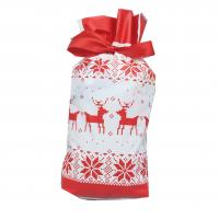 Weihnachtsgeschenkbeutel, Kunststoff, Kunstdruck, nachhaltiges & verschiedene Muster für Wahl, 235*150mm, 50PCs/Tasche, verkauft von Tasche