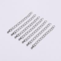 Stainless Steel Extender Chain, DIY original color 